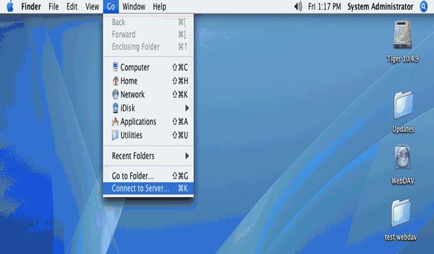 Connecting To Webdav On Mac OSX Tutorial