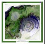 Landsat image of Richat