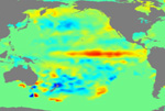 NSIPP based sea surface temperature anomaly forecast for 2003