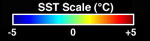 color bar to explain color difference in the map