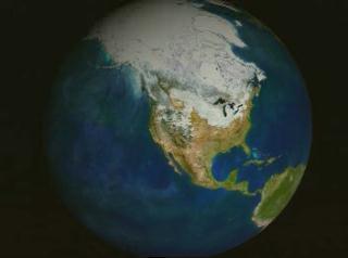 image of Earth from space