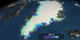 This narrated animation shows the accumulated change in the elevation of the Greenland ice sheet between 2003 and 2012.  This version has the full list of scrolling credits at the end of the animation.   If needed, a  complete transcript  is available.
