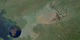 Example animation compositing the Landsat swath traverse with window tracker. The window tracker highlights where we are on the swath.
