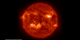 Movie of a spectacular bulb-shaped prominence (left limb) by an active region.