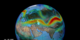 Jet stream over Asia, 2010