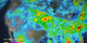 Animation showing accumulated precipitation over the United States from August 4, 2014 through August 10, 2014.