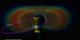 Electrons gyrating along the lines of Earth's magnetic field make another orbit around Earth and strike the Van Allen Probe A AGAIN!