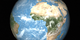 This visualization pulls out from Tanzania to show global view of the planet.