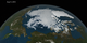 An animation of the Arctic sea ice from March to August 2016