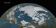 In this animation, the Earth rotates slowly as the Arctic sea ice advances over time from March 24, 2016 to September 10, 2016, when the sea ice reached its annual minimum extent.  The 2016 Arctic minimum sea ice extent is the second lowest minimum extent on the satellite record.