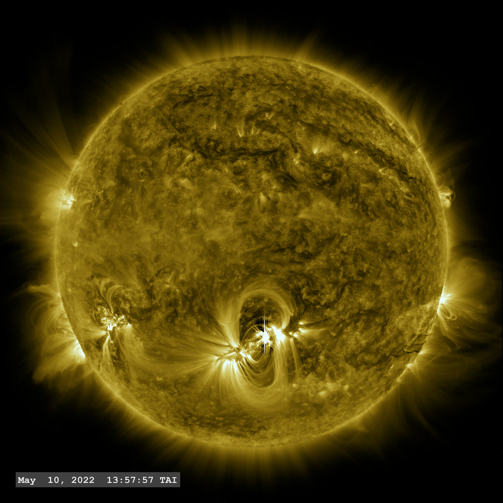 SVS Solar X1.5 flare May 10, 2022