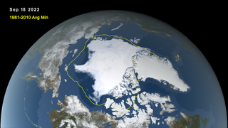 Link to Recent Story entitled: Arctic Sea Ice Minimum 2022