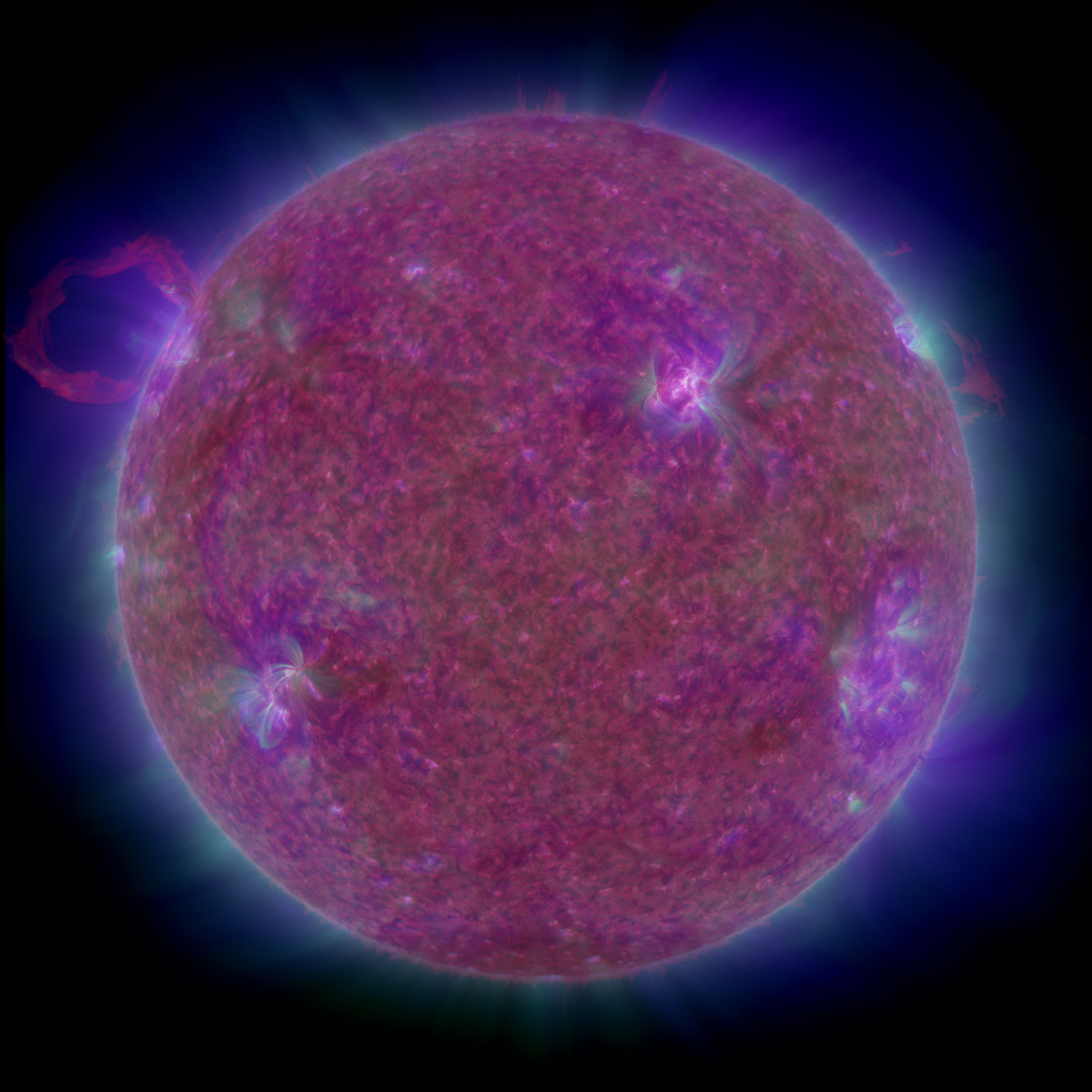 GMS: SDO First Light High Resolution Stills