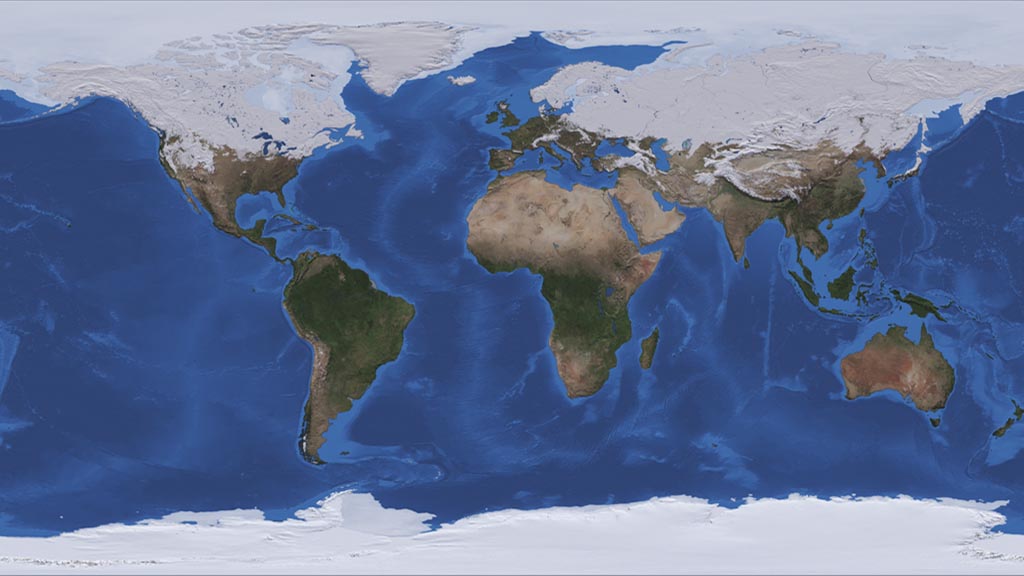 Карта мира если все ледники растают