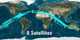 LEAD: [Today, 12/15/2016] NASA launched eight small satellites to help hurricane forecasters give advanced warnings of hurricane strength.  1. The group of small satellites, with 5-foot solar panels, will fly 300 miles above the Earth in a string 12 minutes apart.  2. Because the system detects the relatively long wavelength of reflected signals from existing GPS satellites, it can measure surface winds underneath the torrential hurricane rains.  TAG: Hurricane scientists expect the critical wind data will help them better forecast the intensification of hurricanes.