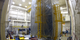 Timelapse of Webb covered in a clean tent being moved from the cleanroom and lifted onto a vibation testing table at Goddard Space Flight Center.