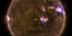 Image of M5.3 solar flare on April 2, 2017 as seen by NASA's Solar Dynamics Observatory in a blend of 131 and 171 angstroms. Credit: NASA/SDO