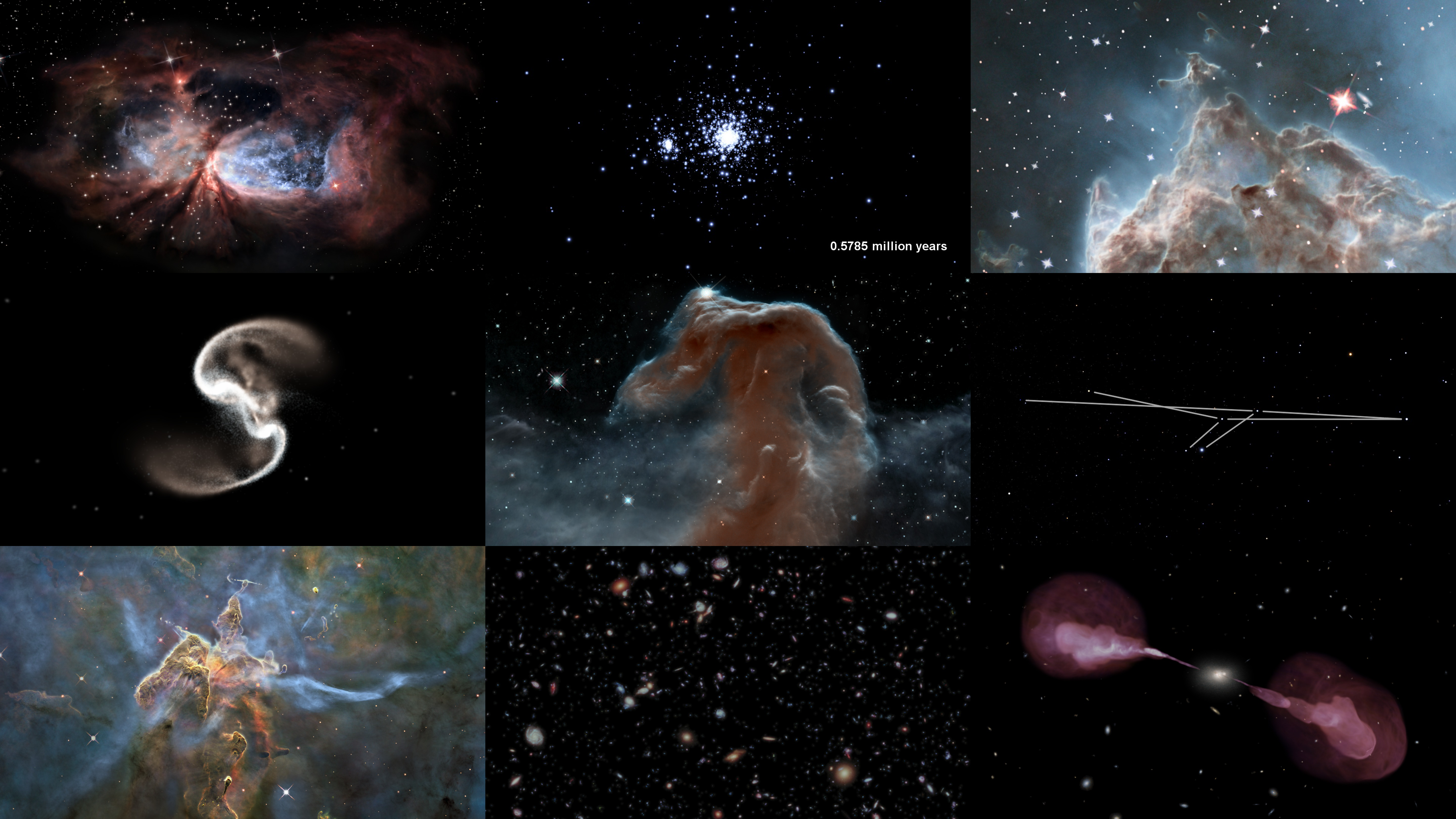 Телескоп Хаббл город Бога
